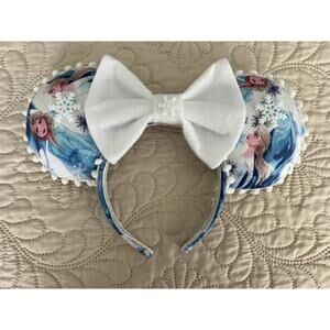 Disney Frozen Anna Elsa Handmade Minnie Ears